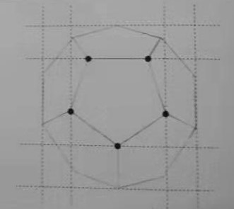 十二面体素描怎么画 十二面体结构素描画法（三十五章十二面体）