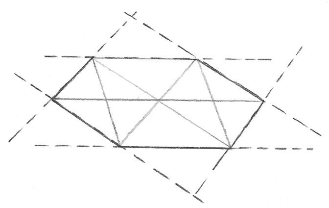 素描六棱柱怎么画 素描六棱柱的画法教程（三十四章六棱柱构图）